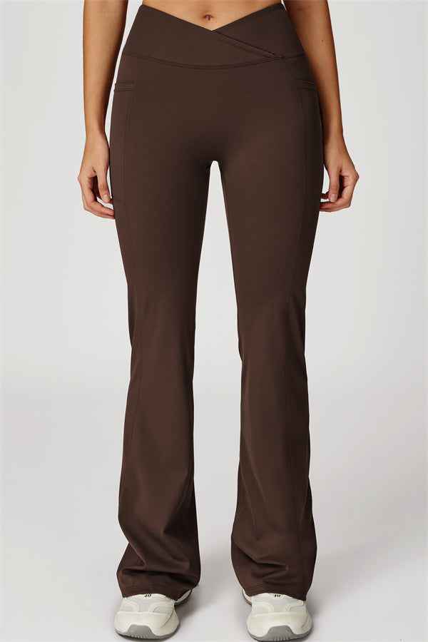The Propel Crop Top Flared Leggings 2-Piece Set