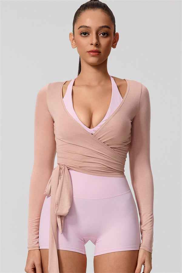 The Lively Long Sleeve Crop Top