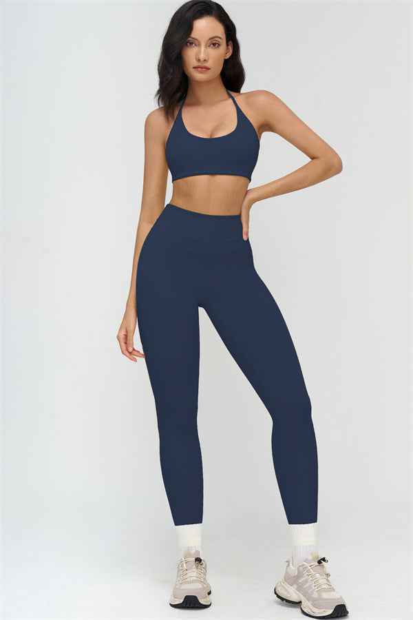 The Stride Halter Sports Bra