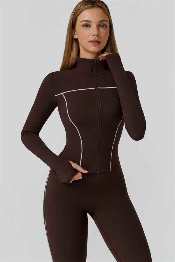 The Venus Zip Top Leggings 2-Piece Set