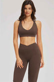 The Sizzle Sports Bra Flared Leggings 2-Piece Set