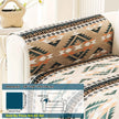 Boho Couch Cover - Chic Snow Chenille Sofa Slipcover
