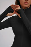 The Kinetic Zip Jacket Sports Bra Leggings 3-Piece Set