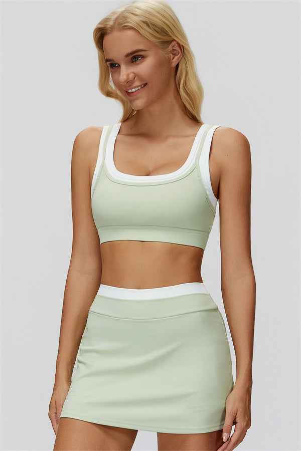 The Canyon Sports Bra Skirt 2-Piece Set