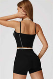 The Radiant Crop Top Shorts 2-Piece Set