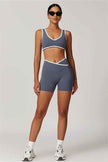 The Stamina Sports Bra Shorts 2-Piece Set
