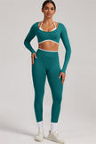 The Elevate Long Sleeve Crop top