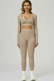 The Prime Line Long Sleeve Crop Top