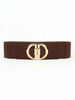 D Buckle Elastic Belt