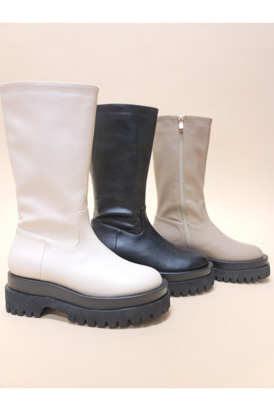 VENET-PLATFORM BOOTS - Pikemla