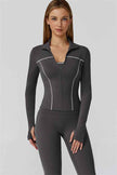 The Venus Zip Top Leggings 2-Piece Set