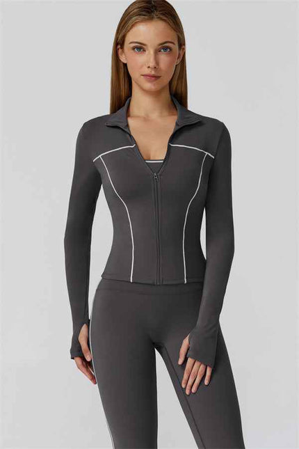 The Venus Zip Top Leggings 2-Piece Set