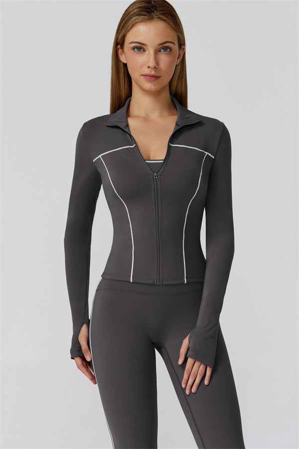 The Venus Zip Top Leggings 2-Piece Set