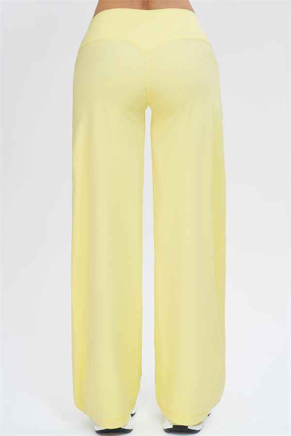 The Stride Crop Top Straight Leg Pants 2-Piece Set