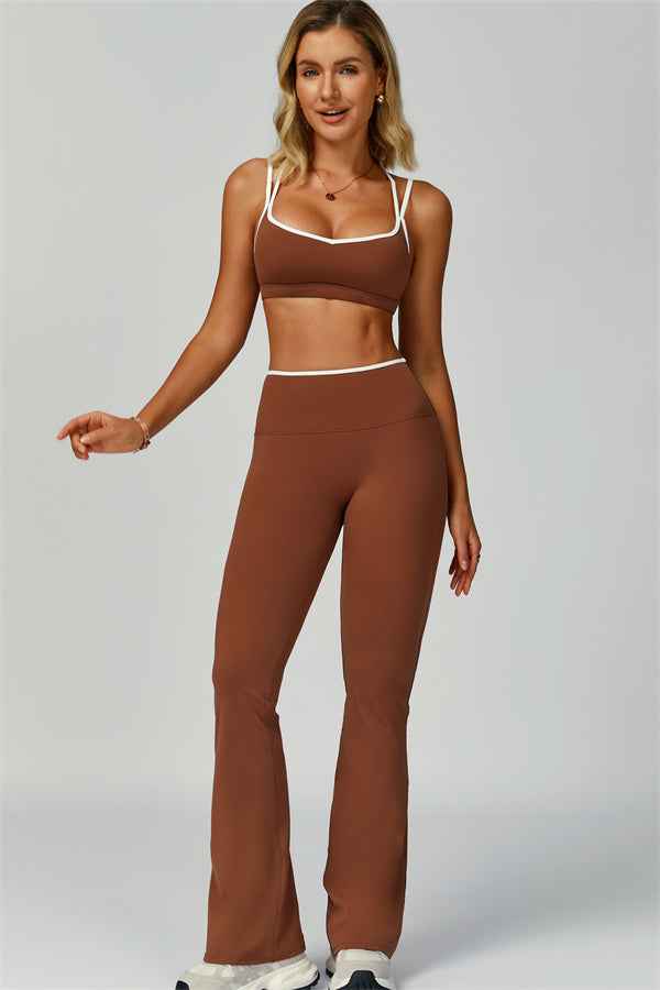 The Quest Sports Bra Flared Leggings 2-Piece Set