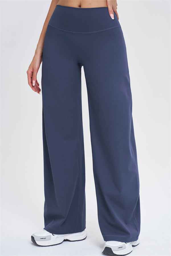 The Stride Crop Top Straight Leg Pants 2-Piece Set