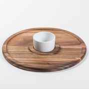 Large Chip n Dip with Ceramic Bowl