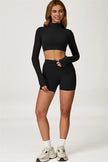 The Axis Crop Top