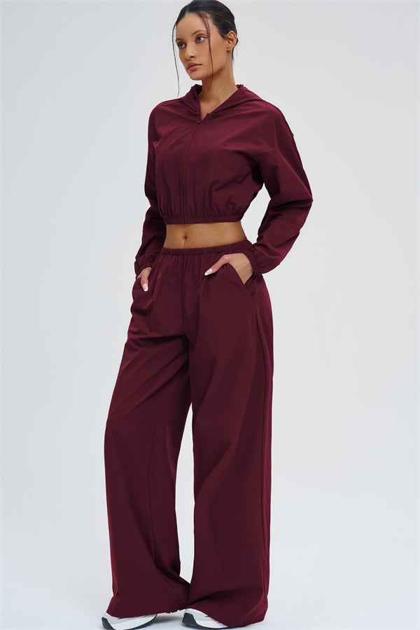 The Svelte UV protection Crop Hoodie