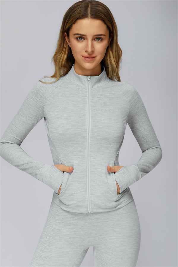 The Radiance Jacket Sports Bra Leggings 3-Piece Set