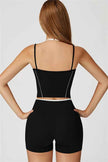 The Radiant Crop Top Shorts 2-Piece Set