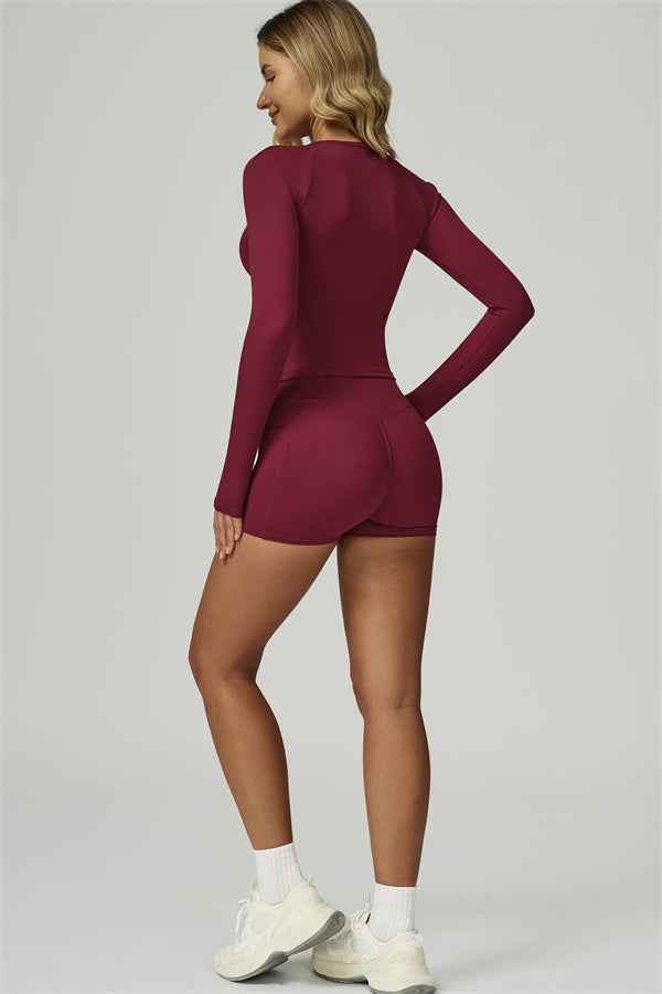 The FlexFit Active Top Shorts 2-Piece Set