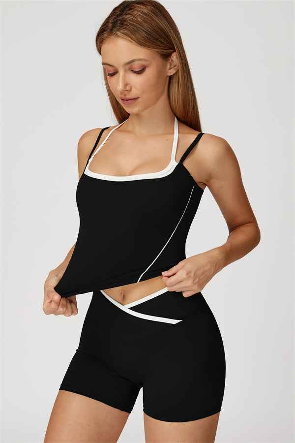The Radiant Crop Top Shorts 2-Piece Set