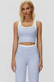 The Canyon Crop Tank Flared Leggings 2-Piece Set