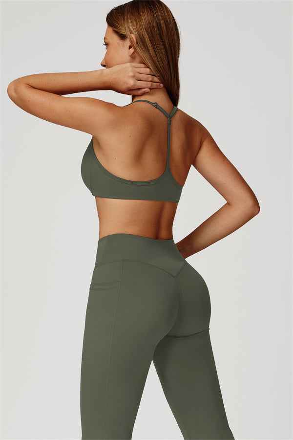 The Propel Sports Bra Flared Leggings 2-Piece Set