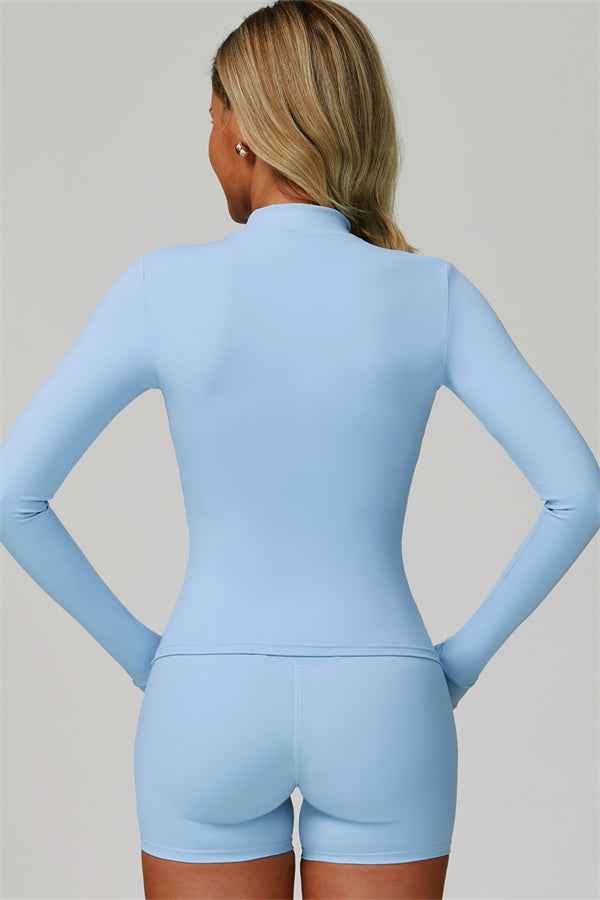 The Seraphine Jacket Sports Bra Shorts 3-Piece Set