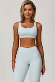 The Lavish Sports Bra Flared Leggings 2-Piece Set