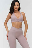 The BoldFit Sports Bra Flared Leggings 2-Piece Set