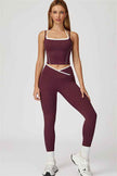 The Radiant Crop Top Leggings 2-Piece Set