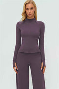 The Twirl Zip Jacket New Straight Leg Pants 2-Piece Set