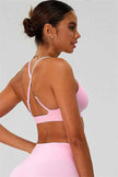 The Ember Sports Bra Crop Top Shorts 3-Piece Set