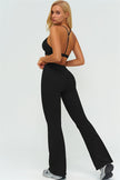 The Lushness Y-Back Sports Bra Flared Leggings 2-Piece Set
