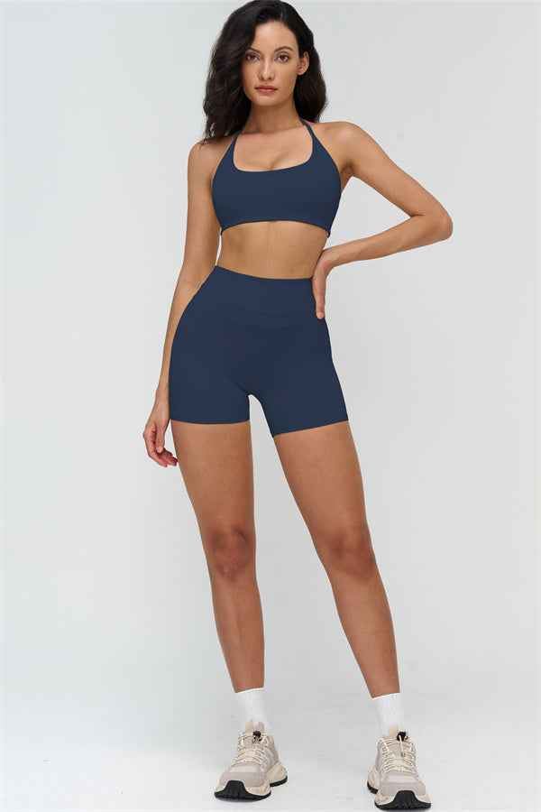The Stride Halter Sports Bra