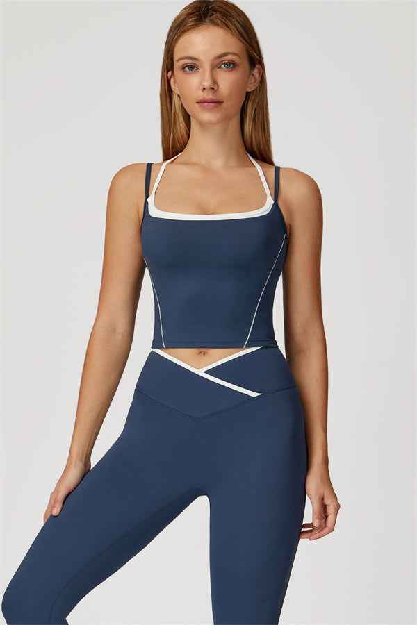 The Radiant Crop Top Leggings 2-Piece Set