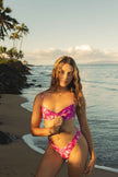Lily Bikini Bottoms - Hibiscus Hunny