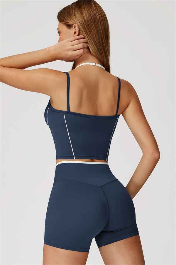 The Radiant Crop Top Shorts 2-Piece Set