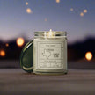 Texas - Vanilla Bean Scented Candle - Coconut Apricot Wax