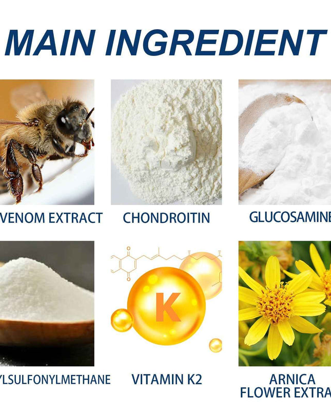 Ximonth Bee Venom Joint Care Cream, Relieve Lumbar Knee Muscle Pain Joint Care Cream