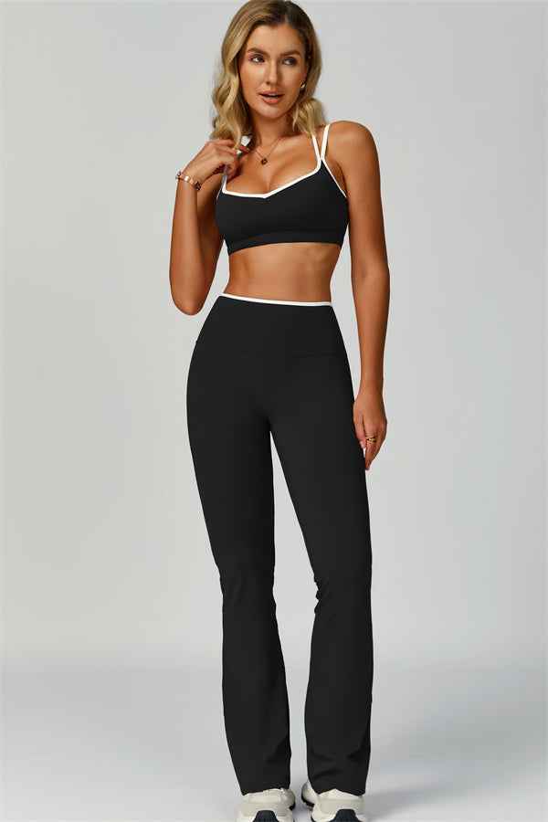 The Quest Sports Bra Flared Leggings 2-Piece Set