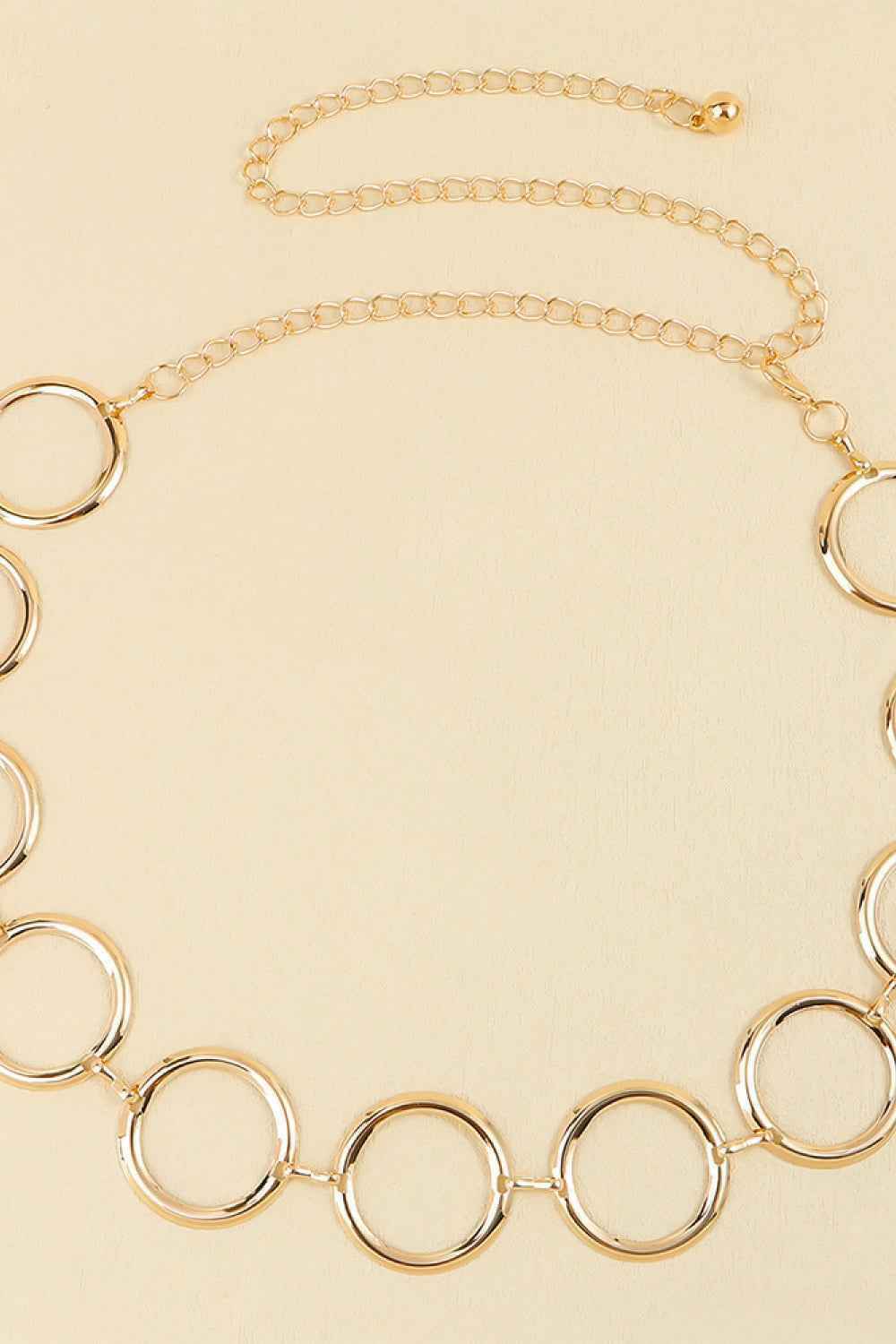 Circle Ring Chain Belt