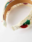 Sweet Cherry Crochet Headband