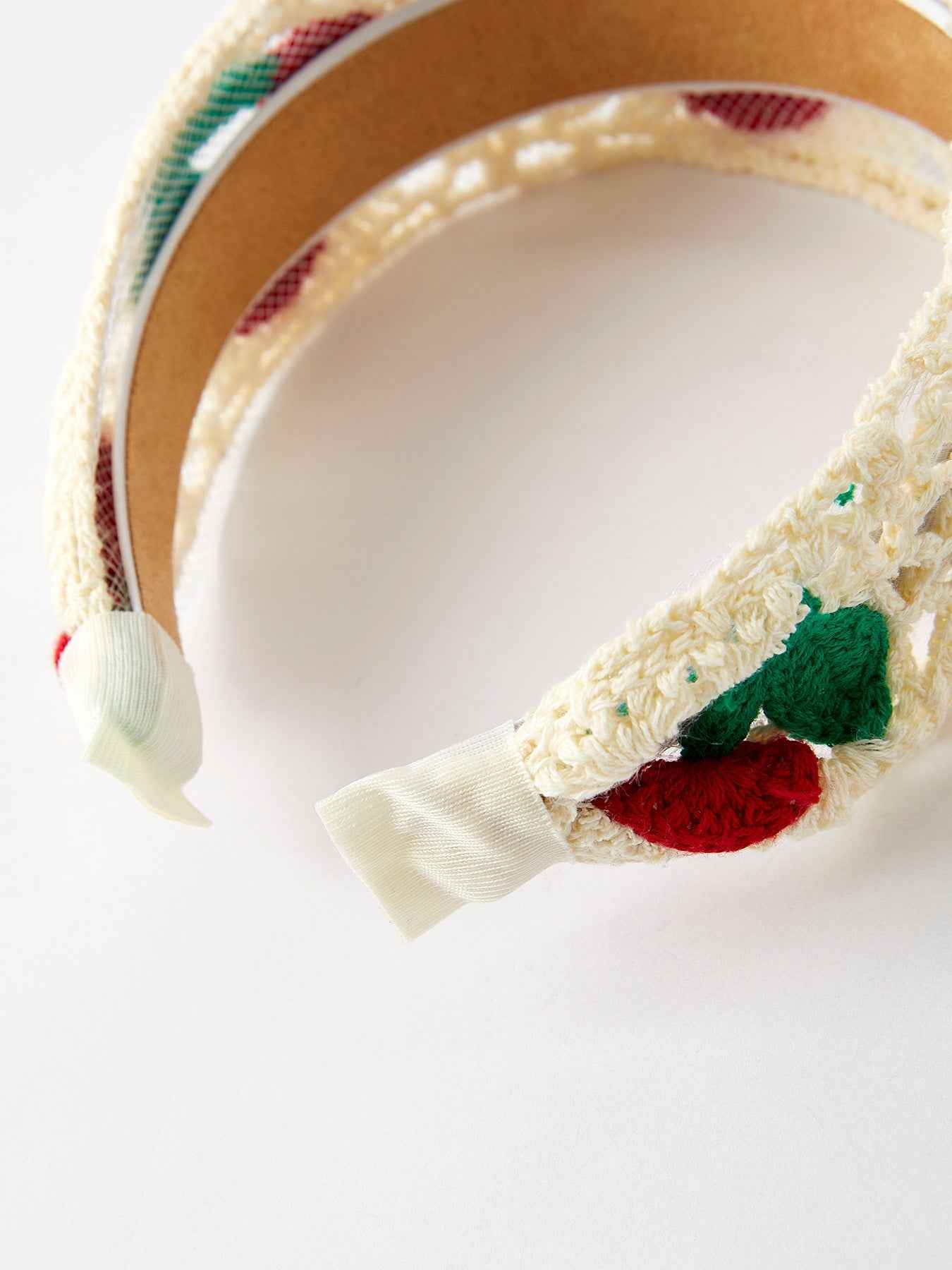 Sweet Cherry Crochet Headband