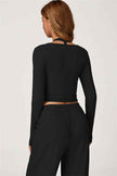 The Sprint Long Sleeve Crop Top
