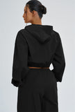The Svelte UV protection Crop Hoodie Sweatpants 2-Piece Set