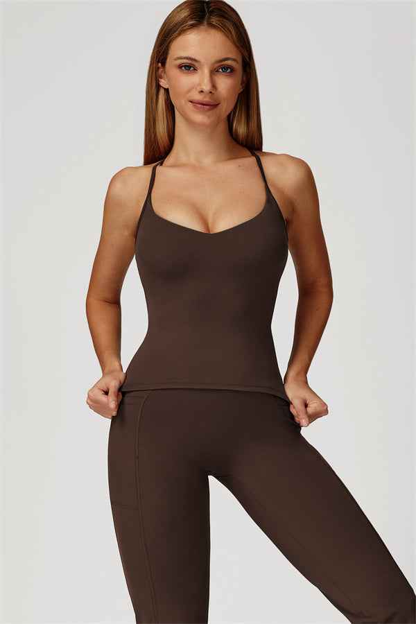 The Propel Crop Top Flared Leggings 2-Piece Set