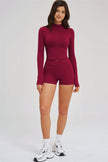 The Sizzle Zip Jacket Shorts 2-Piece Set